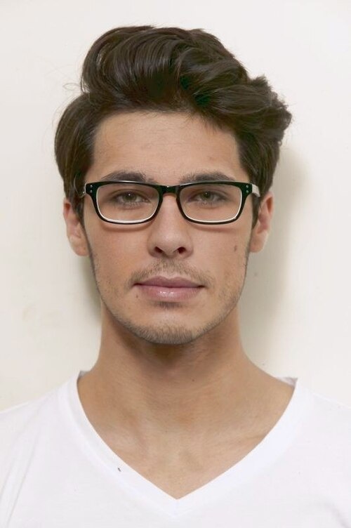 Kemi Black & White AcetateEyeglass Frames for Men from EyeBuyDirect