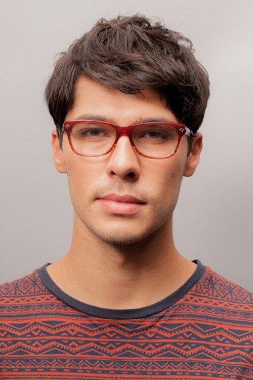 Sergach Brown AcetateEyeglass Frames for Men from EyeBuyDirect