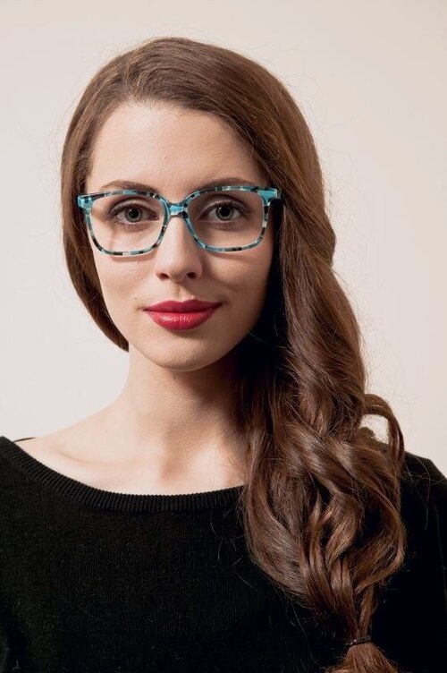 Tara Camouflage AcétateMontures de lunettes de vue pour Femmes d'EyeBuyDirect