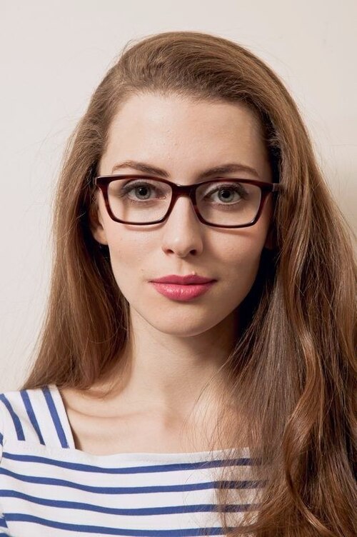 Uchaly Brown AcetateEyeglass Frames for Women from EyeBuyDirect
