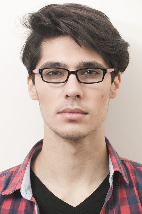 Keizer Black AcetateEyeglass Frames for Men from EyeBuyDirect