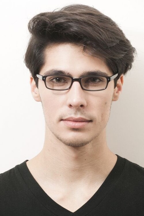Keizer Grey AcetateEyeglass Frames for Men from EyeBuyDirect