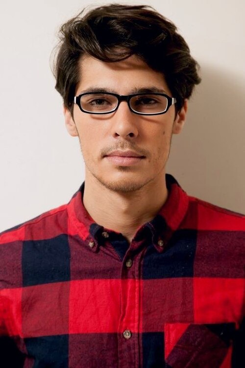 Newberg Black & White AcetateEyeglass Frames for Men from EyeBuyDirect