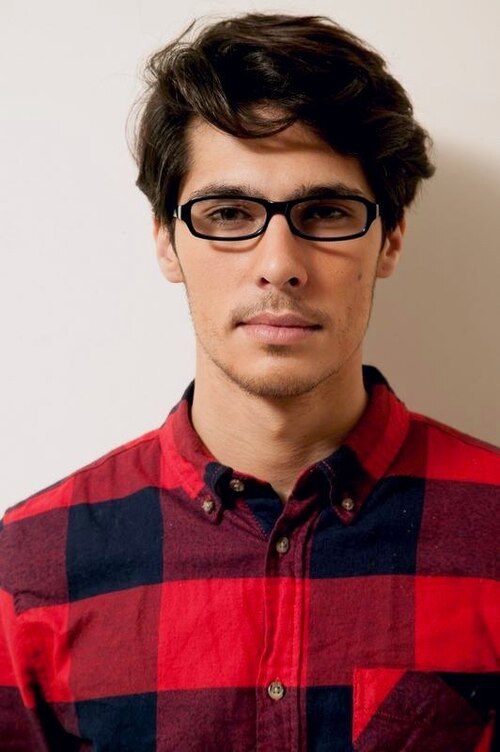 Newberg Black & Blue AcetateEyeglass Frames for Men from EyeBuyDirect