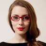 Newberg Red AcetateEyeglass Frames for Women from EyeBuyDirect