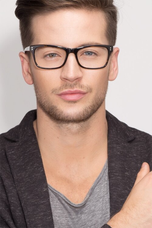 Ridge Écailles AcétateMontures de lunettes de vue pour Hommes d'EyeBuyDirect