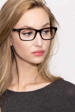Tortoise Ridge -  Geek Acetate Eyeglasses