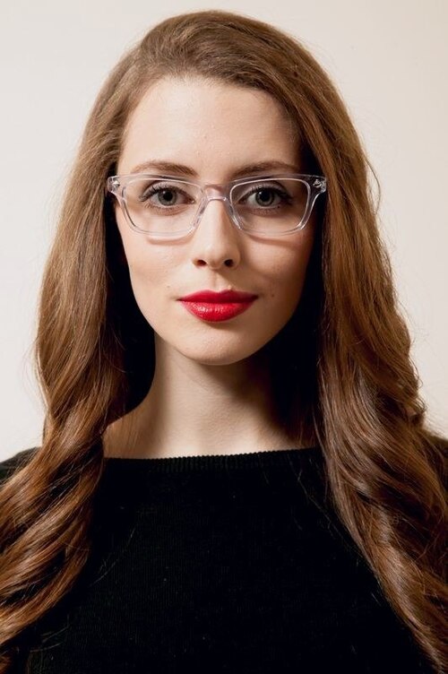 Tigard Clear AcetateEyeglass Frames for Women from EyeBuyDirect