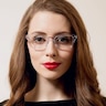Tigard Clear AcetateEyeglass Frames for Women from EyeBuyDirect