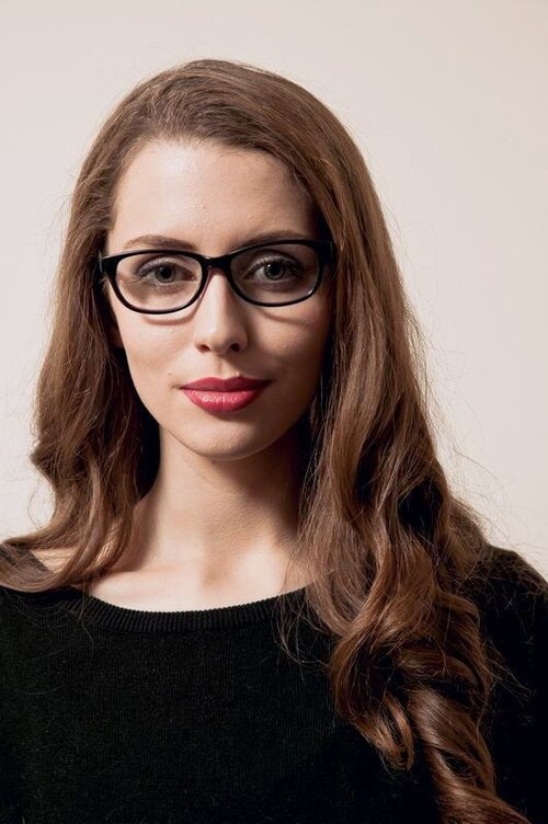Oakgrove Black & Purple AcetateEyeglass Frames for Women from EyeBuyDirect