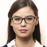 Veneta Black & Purple PlasticEyeglass Frames for Women from EyeBuyDirect