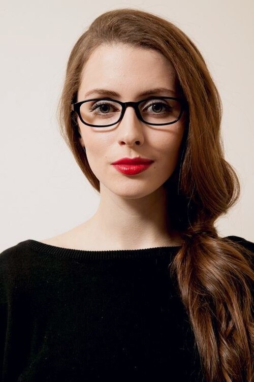 Medford Black & Brown PlasticEyeglass Frames for Women from EyeBuyDirect