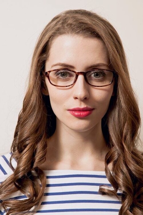 Medford Tortoise PlasticEyeglass Frames for Women from EyeBuyDirect