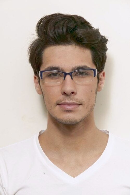 Mcloughlin Navy PlasticEyeglass Frames for Men from EyeBuyDirect