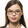 Ketchum Brown PlasticEyeglass Frames for Women from EyeBuyDirect