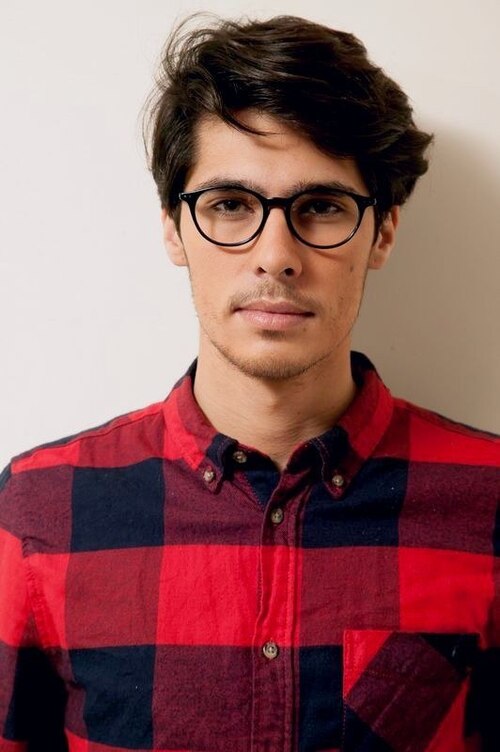 Brett Noir AcétateMontures de lunettes de vue pour Hommes d'EyeBuyDirect