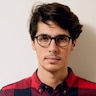 Brett Noir AcétateMontures de lunettes de vue pour Hommes d'EyeBuyDirect