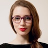 Abbigail Violet AcétateMontures de lunettes de vue pour Femmes d'EyeBuyDirect