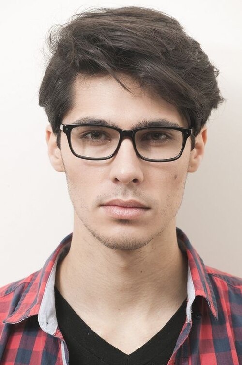 Abel Black AcetateEyeglass Frames for Men from EyeBuyDirect