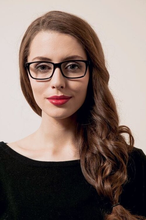 Abel Black AcetateEyeglass Frames for Women from EyeBuyDirect
