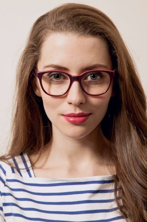 Ada Purple AcetateEyeglass Frames for Women from EyeBuyDirect