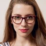Ada Purple AcetateEyeglass Frames for Women from EyeBuyDirect