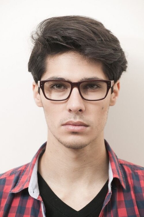 Adonis Brun AcétateMontures de lunettes de vue pour Hommes d'EyeBuyDirect