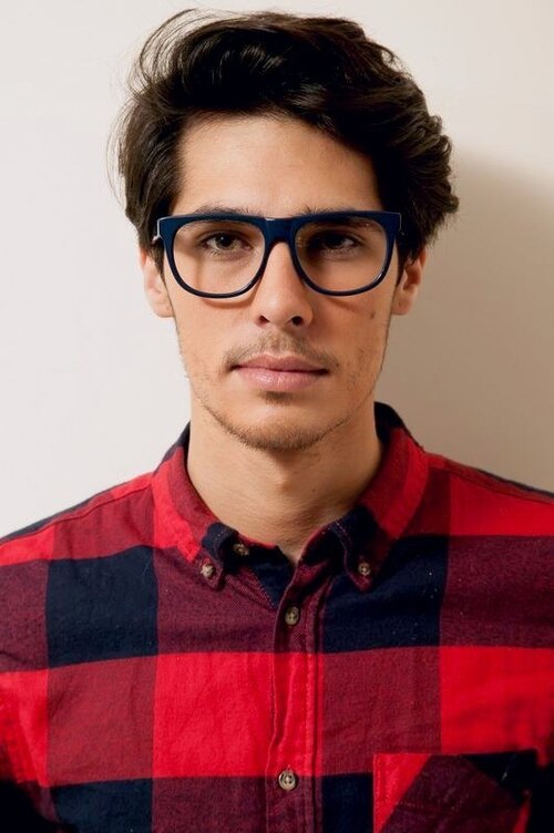 Corin Navy AcetateEyeglass Frames for Men from EyeBuyDirect