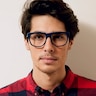 Corin Navy AcetateEyeglass Frames for Men from EyeBuyDirect
