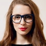 Corin Navy AcetateEyeglass Frames for Women from EyeBuyDirect