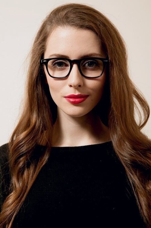 Devon Black AcetateEyeglass Frames for Women from EyeBuyDirect