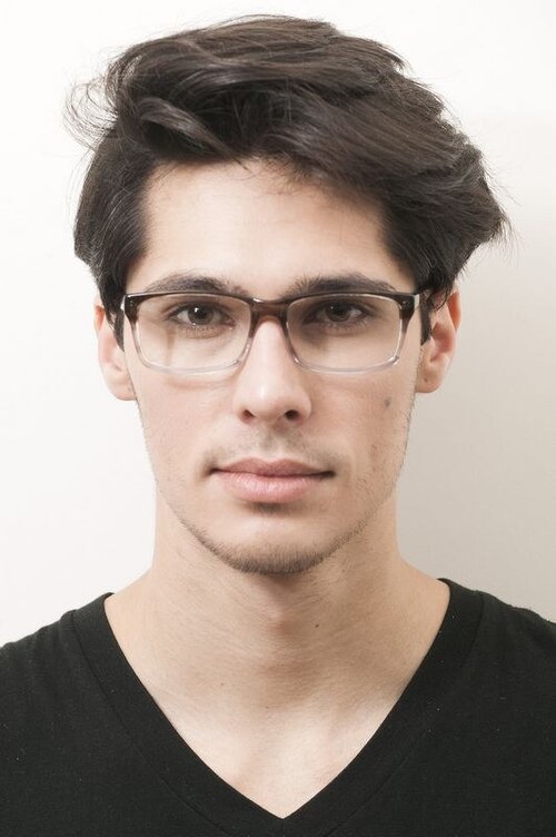 Adriel Brown & Clear AcetateEyeglass Frames for Men from EyeBuyDirect