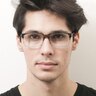 Adriel Brown & Clear AcetateEyeglass Frames for Men from EyeBuyDirect