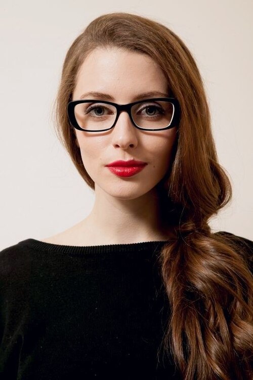Adele Black AcetateEyeglass Frames for Women from EyeBuyDirect
