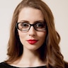 Emerson Black & Purple AcétateMontures de lunettes de vue pour Femmes d'EyeBuyDirect