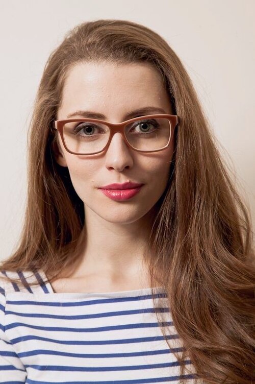 Aiyana Brown AcetateEyeglass Frames for Women from EyeBuyDirect