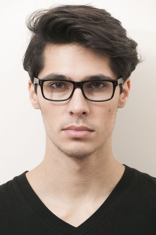 Aidyn Black AcetateEyeglass Frames for Men from EyeBuyDirect