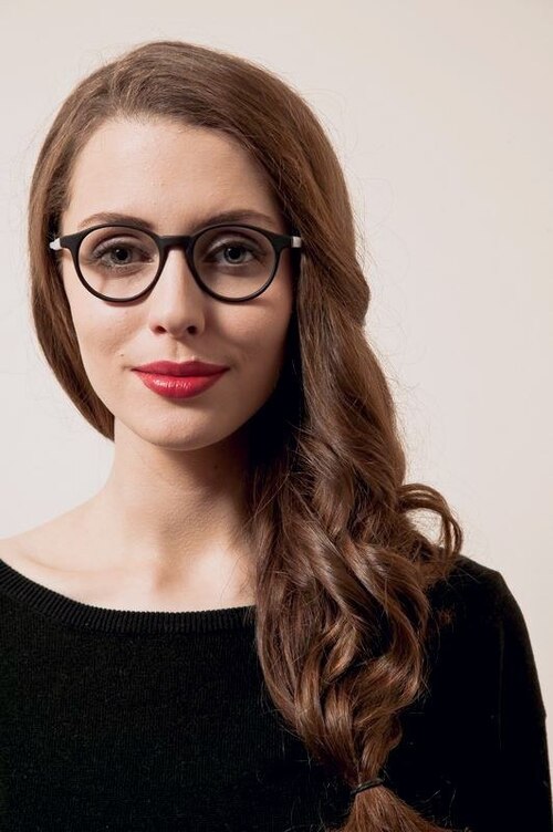 Jess Black AcetateEyeglass Frames for Women from EyeBuyDirect