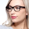 Kyle Noir AcétateMontures de lunettes de vue pour Femmes d'EyeBuyDirect