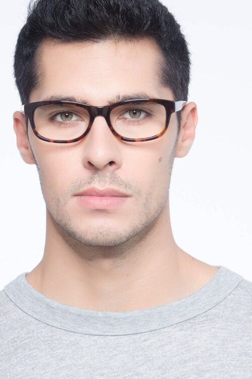 Presley Brown AcetateEyeglass Frames for Men from EyeBuyDirect