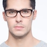 Presley Brown AcetateEyeglass Frames for Men from EyeBuyDirect