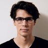 Reagan Noir AcétateMontures de lunettes de vue pour Hommes d'EyeBuyDirect