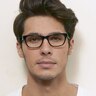 Alana Black AcetateEyeglass Frames for Men from EyeBuyDirect