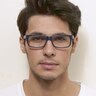 Cary Navy AcetateEyeglass Frames for Men from EyeBuyDirect