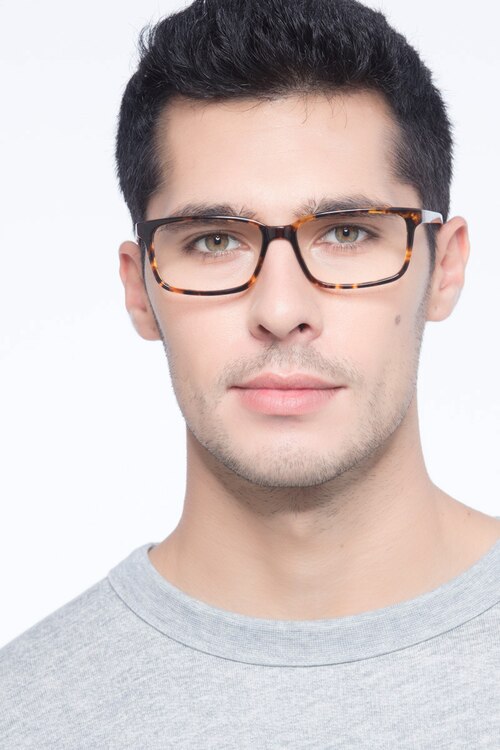 Denny Brown & Tortoise AcetateEyeglass Frames for Men from EyeBuyDirect