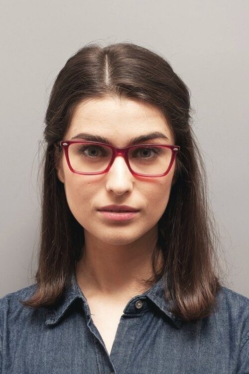 Alina Red AcetateEyeglass Frames for Women from EyeBuyDirect
