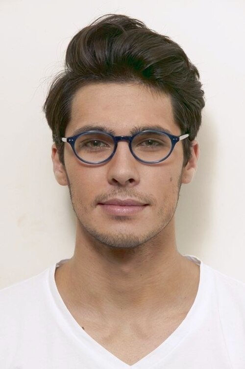 Alisha Blue AcetateEyeglass Frames for Men from EyeBuyDirect