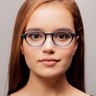 Alisha Blue AcetateEyeglass Frames for Women from EyeBuyDirect