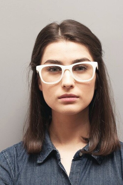 Alisson White AcetateEyeglass Frames for Women from EyeBuyDirect
