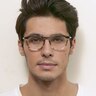 Fran Gray AcetateEyeglass Frames for Men from EyeBuyDirect